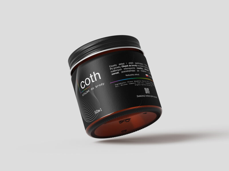 mockupsloiketykieta Coth culture pomade